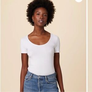 NWT Amour Vert Cara Reverie Knit Tee - Paris Stripe Small